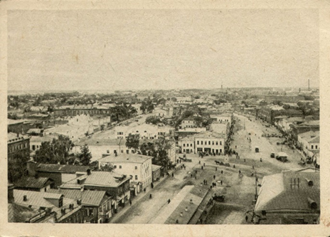 Вид города. 1930-е Вид города. 1930-е